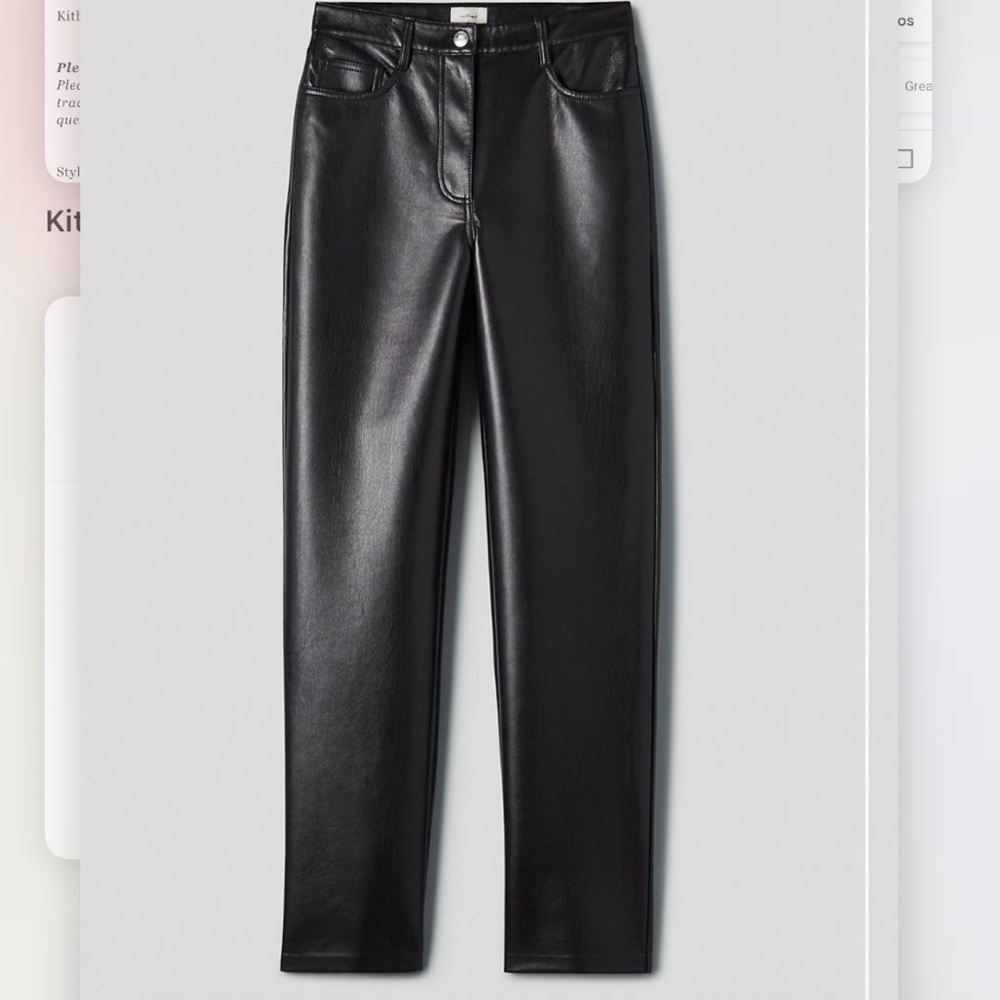 Black Aritzia Melina Pant